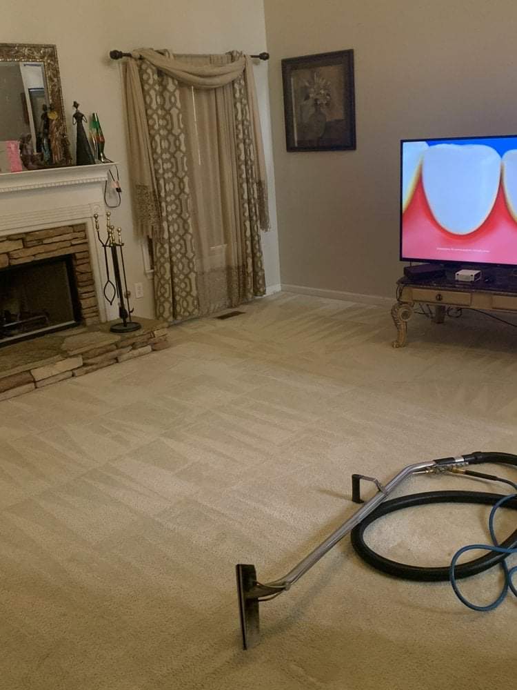 Carpet cleaning results by Dream Steam Atlanta